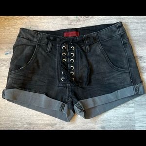 Cute tie-up Jean short- Y2K style